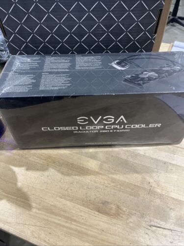 EVGA Closed Loop CPU liquid Cooler  Intel AMD 400-HY-CL28-V1 Sealed