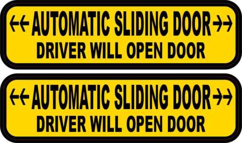 StickerTalk Automatic Sliding Door Driver Will Open Stickers, 4 inches x 1 inch