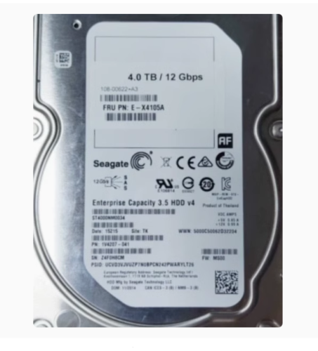 NetApp E-X4105A 4TB 7.2K 12Gbps 3.5″ SAS  Hard drive