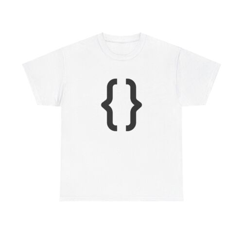 Curly Brackets T-Shirt – cool style coding programming cloud computing tech tee