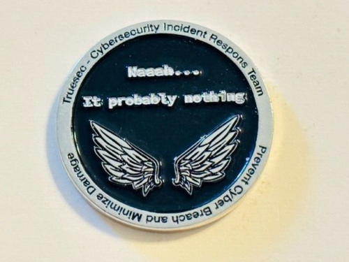 Challenge Coin – Truesec – Cybersecurity Incident Response Team