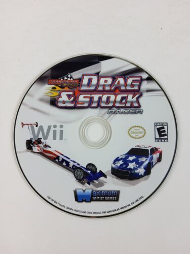 Maximum Racing: Drag & Stock Racer (Nintendo Wii, 2011) Game Disc Only TESTED