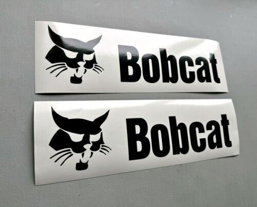 Bobcat 12″ Loader Arm Decals SET OF 2 Skid Steer Multi-Color Vinyl Decal Sticker