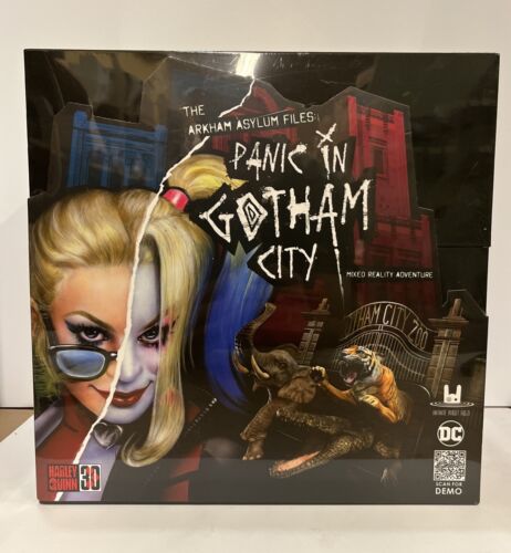 Arkham Asylum Files: Panic in Gotham City Augmented Reality Board Game Harley