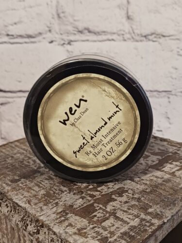 Wen Chaz Dean Sweet Almond Mint Re Moist Intensive Hair Moisture Cream 2 OZ-NEW