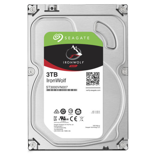 Seagate IronWolf NAS ST4000VN008 3.5″ 4TB SATA3 256MB 5900 RPM Hard Drive