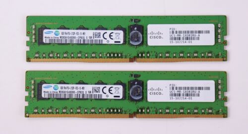 Samsung 16GB(2x8GB) M393A1G40DB0-CPB PC4-2133P DDR4 ECC Server Memory