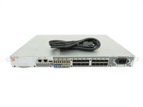 Brocade NA-320-0008 300 Series 24-Port Fiber Channel SAN Switch