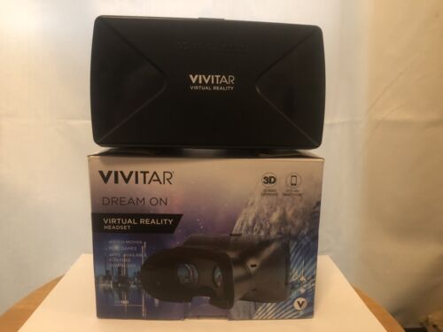 Open Box Vivitar Dream on Virtual Reality Headset VR160 Fits iPhones & Androids