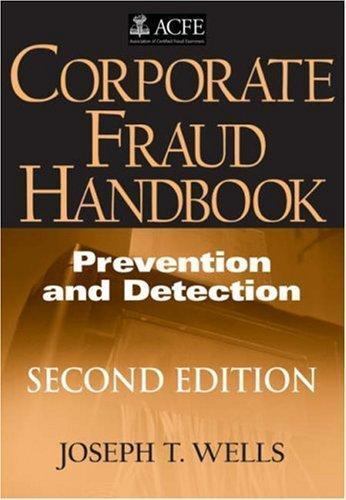 Corporate Fraud Handbook: Prevention and Detection – Hardcover – GOOD