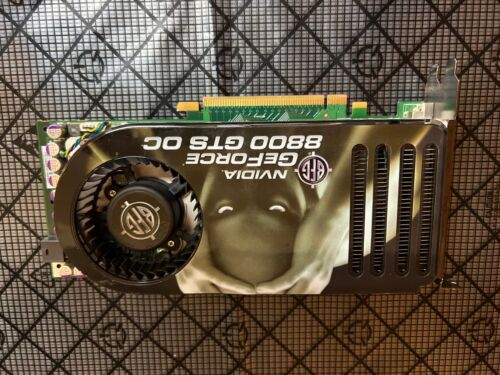 BFG NVidia GeForce 8800 GTS OC PCIe PC graphics card