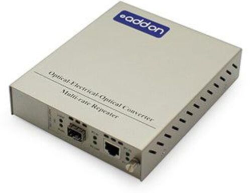 Add On ADD-MCC10GRJSFP-SK, 10G OEO, 10GBS 1X RJ-45 TO 1X SFP+, Managed Media Con