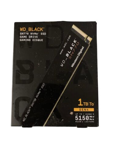 WD_BLACK SN770 NVMe 1TB 2TB Solid State Game Drive For PC Or Laptop