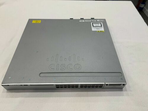 Cisco Catalyst WS-C3850-24P-S Switch 24 Port Gigabit PoE+ 715W