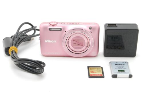 [NEAR MINT] Nikon COOLPIX S6600 Pink 16.0MP Digital Camera From JAPAN