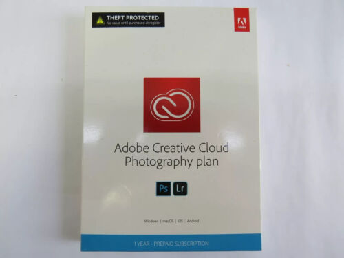 – Creative Cloud Photography Photoshop ****READ***