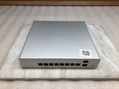 Cisco Meraki MS220-8P-HW 8-Port Gigabit PoE Ethernet 2xSFP Network Switch