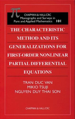 The Characteristic Method and Its Generalizations for First-Order