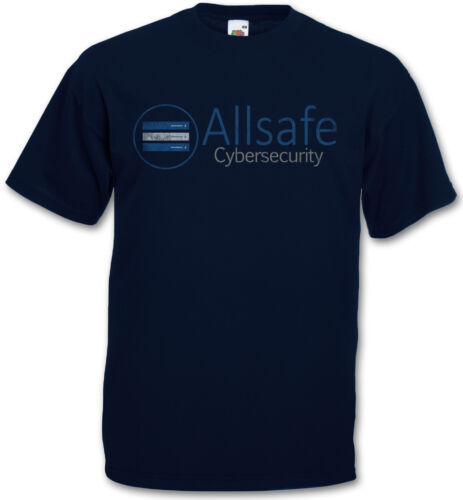 ALLSAFE CYBERSECURITY T-SHIRT – fsociety Hacker TV Evil E Corp Mr. Robot T Shirt