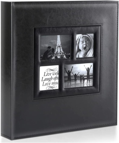 Photo Album 4X6 500 Pockets Photo, Extra Large Capacity Family Wedding Picture A