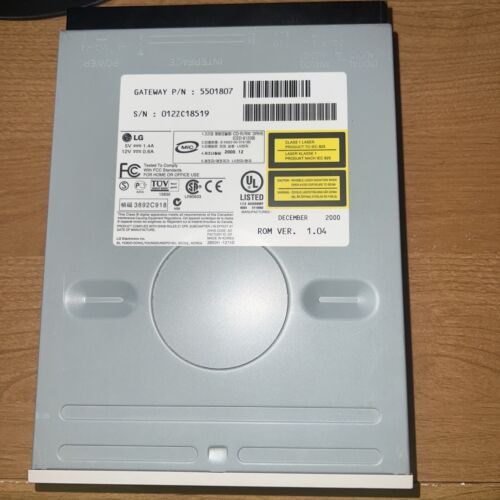 Gateway LG ced-8120b 5501807 CD-RW Drive