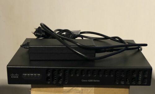 CISCO ISR4221/K9 2-Port Gigabit ISR Integrated Services Router NO BUG ISSUE!