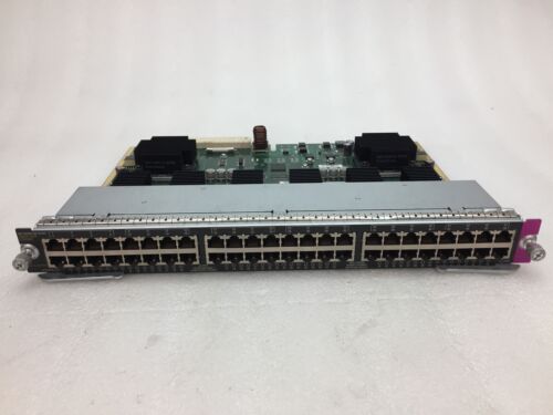 Cisco Catalyst WS-X4548-GB-RJ45V V11 48-Port PoE Gigabit Switch Ethernet Module