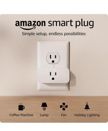 Amazon Smart Plug | Works with Alexa | Simple setup, endless possibilities