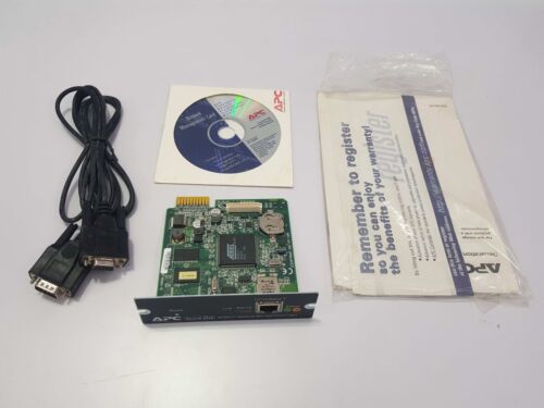 APC AP9617 SMART SLOT NETWORK MANAGEMENT CARD 640-0826A-10