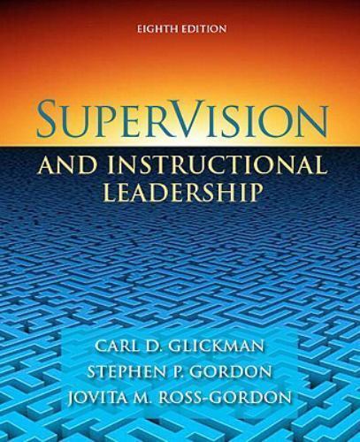 SuperVision and Instructional Leadership A Developmental Approach 10th Tenth