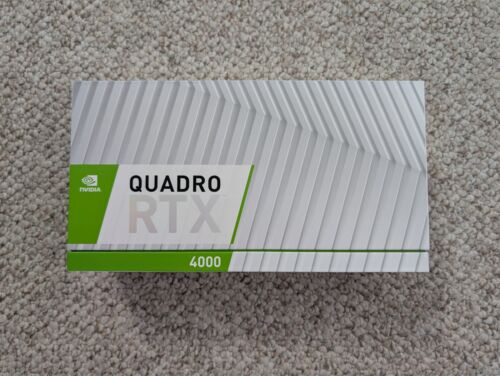 Nvidia Quadro RTX 4000 8GB GDDR6 Graphics Card (‎VCQRTX4000-PB) – New Sealed