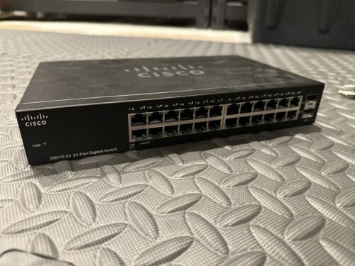 Cisco SG112-24 110 Series SG11224NA 24-Port Unmanaged Network Switch