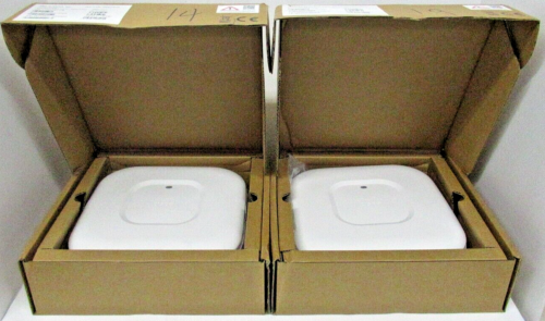 CISCO AIR-CAP27021-B-K9 WIRELESS ACCESS POINT W/MOUNTING HARDWARE x2