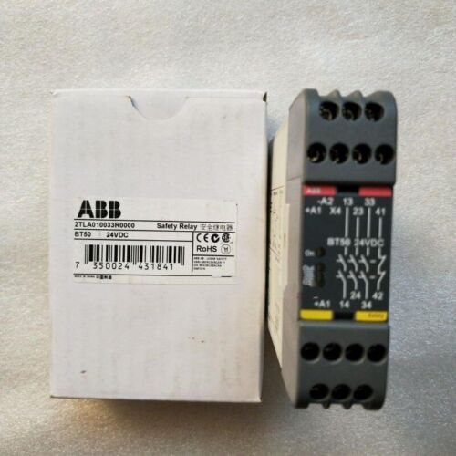 One New ABB 2TLA010033R0000 Safety Relay 24VDC Expedited Shipping