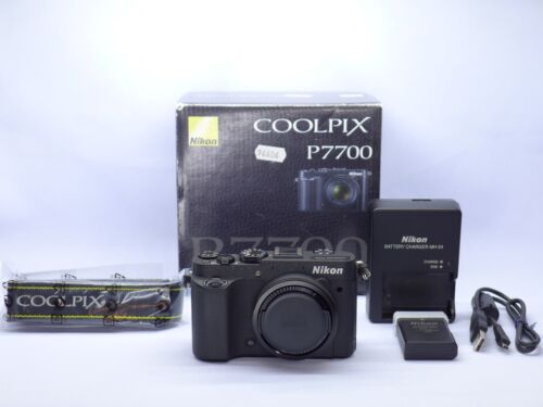 Nikon COOLPIX P7700 12.2MP Digital Camera – Black