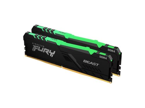 Kingston Fury BEAST RAM RGB PC4-28800 DDR4 3600MHZ 64GB(4x16GB) KF436C18BBAK4/64