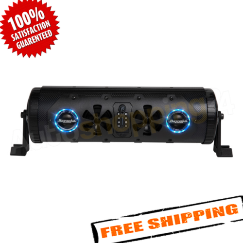 Bazooka BPB24-G3 Powered 24″ 8-Speaker Bluetooth Sound Bar with RGB LED Lighting