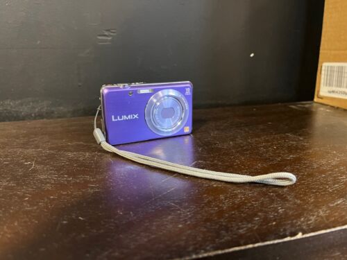 Panasonic LUMIX DMC-FH8 16.1MP Digital Camera — Purple — Tested!