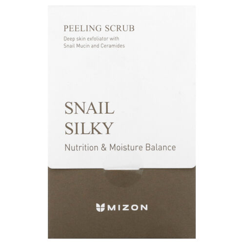 Snail Silky, Peeling Scrub, Fragrance Free, 40 Packets, 7.0 oz (5 g) each