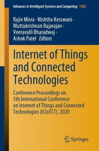 Internet of Things and Connected Technologies: Conference Proceedings on 5th Int