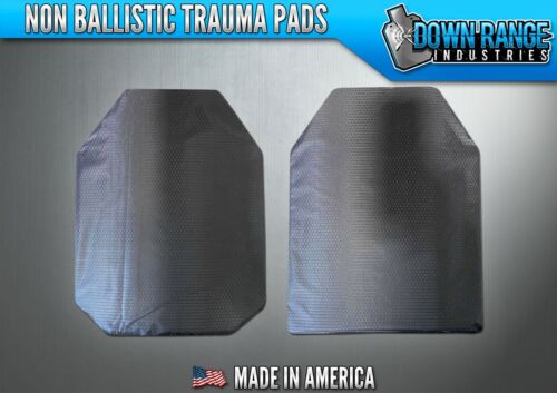 Trauma Pads for AR500 Body Armor 10mm XP-40 Cross Linked Foam w/ Rip-stop Cover