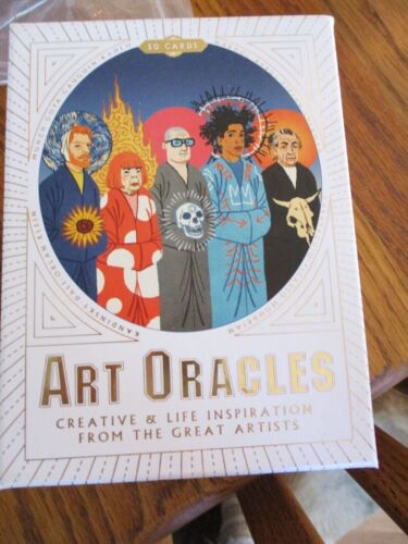 Art Oracles 50 Card Deck with Guidebook by Katya Tylevich And Mikkel Sommer