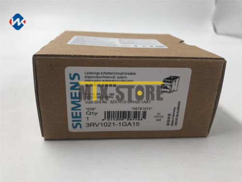 1PCS Brand New Siemens Circuit Breaker 3RV1021-1GA15 3RV1 021-1GA15