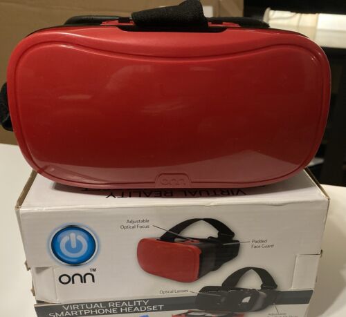 Onn Virtual Reality Headset for Samsung, iPhone & others up to 6″ Screen!