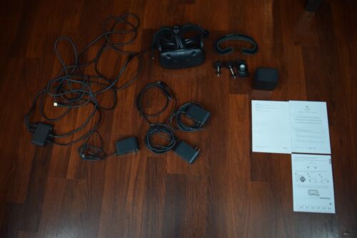 HTC Vive VR Headset Steam VR PC Virtual Reality Missing Parts Read Description