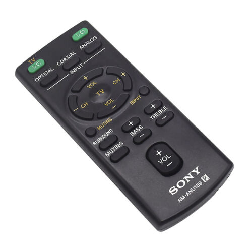 Genuine Sony Remote Control Replacement For Sony Audio System HT-CT60/C SA-CT60