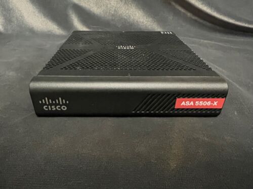 Cisco ASA 5506-X Network Security Firewall Appliance ASA5506 v05