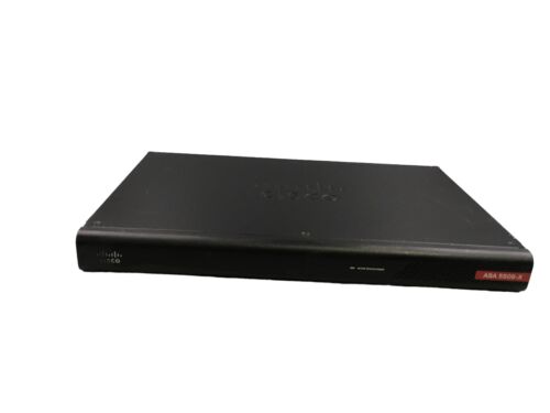 Cisco ASA5508-X 8-Port Firewall Security Appliance Without SSD PID VID: ASA5508