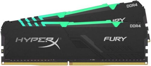 HyperX Fury 64GB 3600 MHz DDR4 DIMM (Kit of 4) 4x16GB RGB RAM HX436C17FB3AK4/64