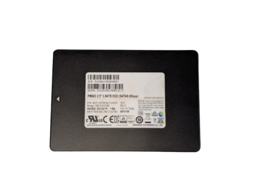 Samsung MZ-7LH3T80 3.84TB PM883 SATA 2.5″ 6Gbps Solid State Drive